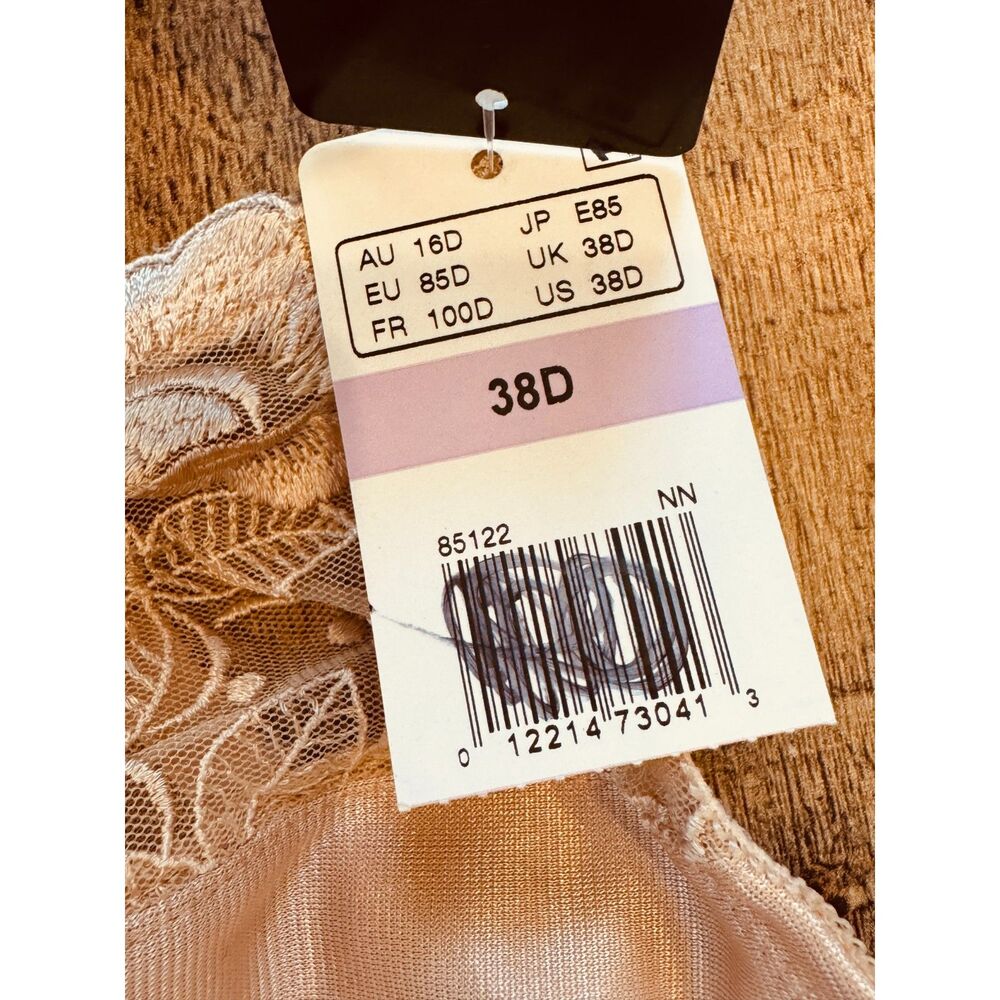 Wacoal #85122 Elegance Hidden Underwire Minimizer Bra NEW Discontinued 38D - Picture 9 of 10